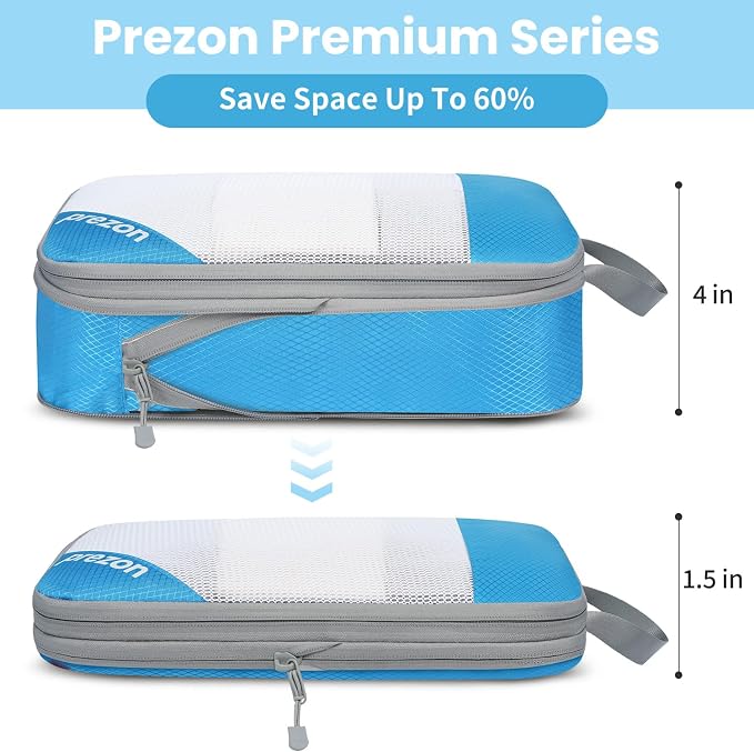 8 Set/6 Set/4 Set Compression Packing Cubes - Image 5