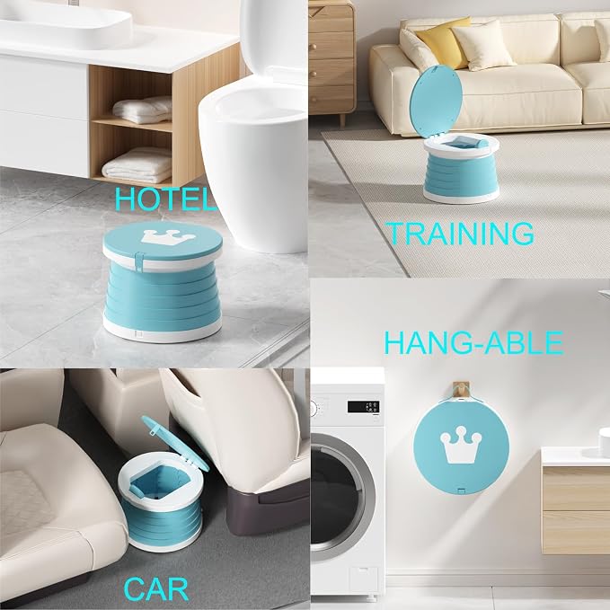 Travel Potty Seat Fold-and-Go Portable Training Toilet - Image 6