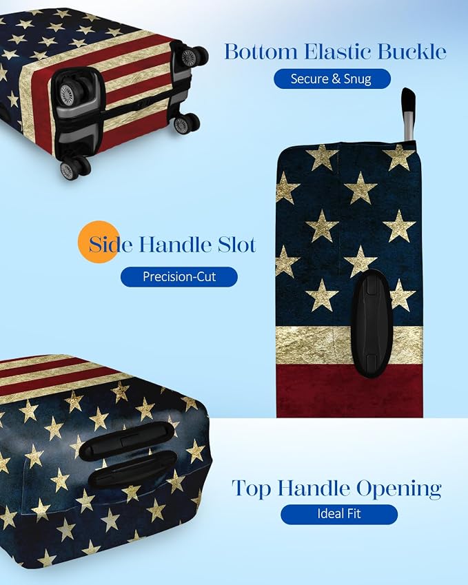 Slohif Luggage Cover for Suitcase Tsa Approved Protector - Image 5