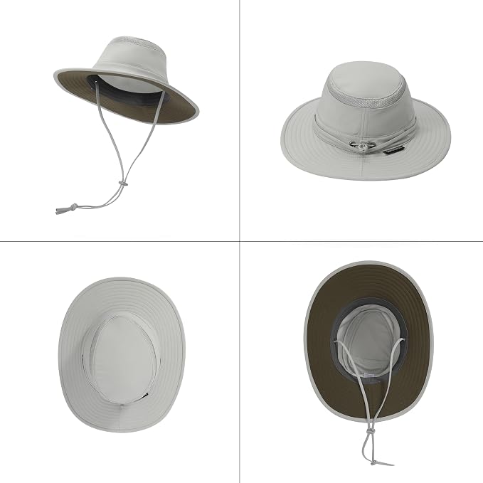 Cimarron Wide Brim Safari Sun Hat - Image 3