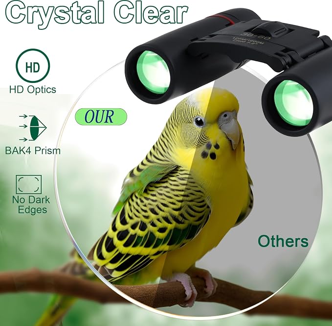 30x60 Binoculars for Adults and Kids, BAK4 Prism Waterproof Lightweight - Image 9