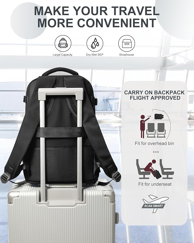 coowoz Travel Backpack Carry On - Image 6