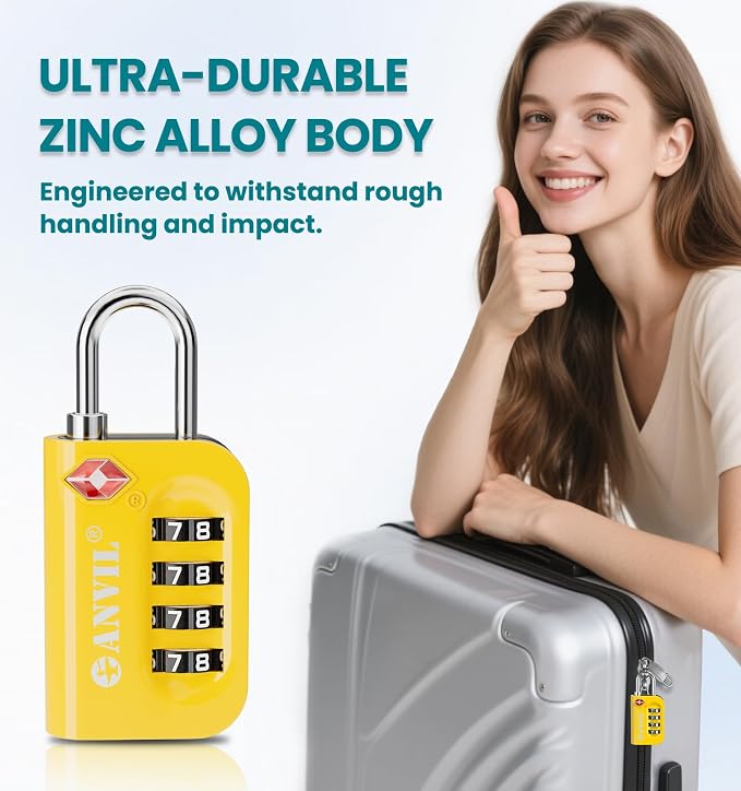ANVIL TSA Approved Luggage Lock - Image 6