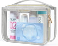 BAGSMART TSA Approved Toiletry Bag, Makeup Cosmetic Pouch Bag by BAGSMART