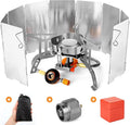 Odoland 3500W/6800W Windproof Camp Stove Camping Gas Stove by Odoland
