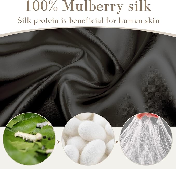 100% Mulberry Silk Sleep Mask Eye Mask - Image 3
