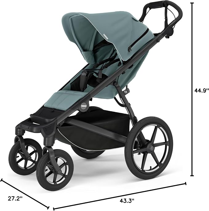 Thule Urban Glide 4-Wheel Single Child All-Terrain Stroller, Full-Suspension - Image 7
