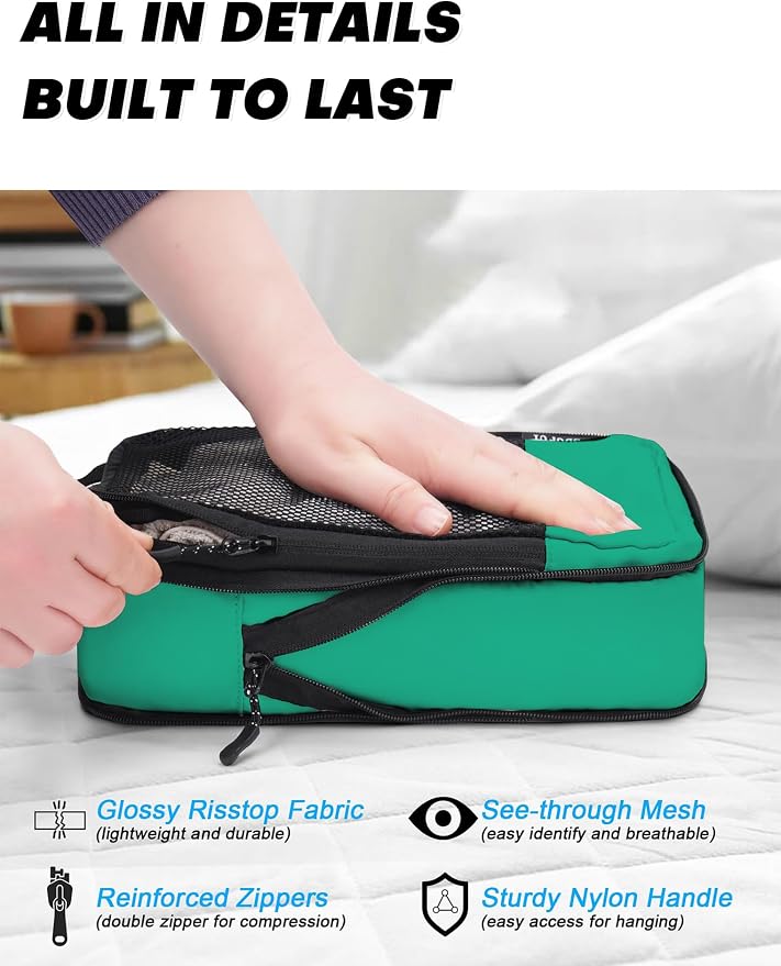 4 PCS Set Compression Packing Cubes - Image 7