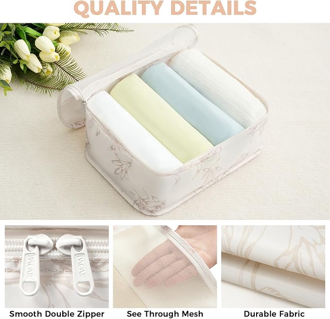 BAGAIL 9 Set Packing Cubes Luggage Packing Organizers - Image 6