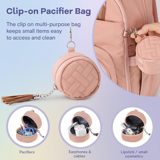 RUVALINO Diaper Bag Backpack, Large Capacity, Waterproof - Image 9