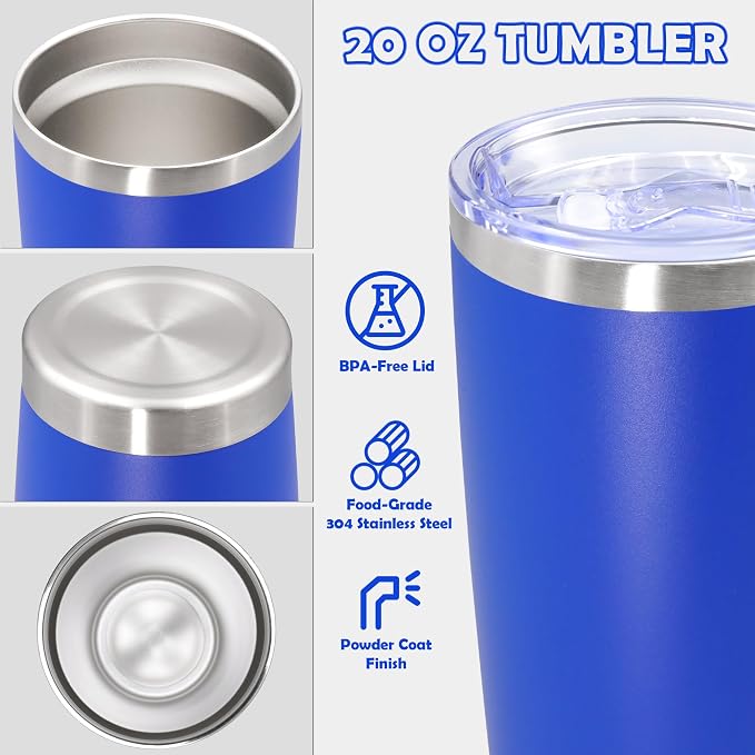 20oz Tumbler Bulk Stainless Steel Tumbler Cup - Image 3