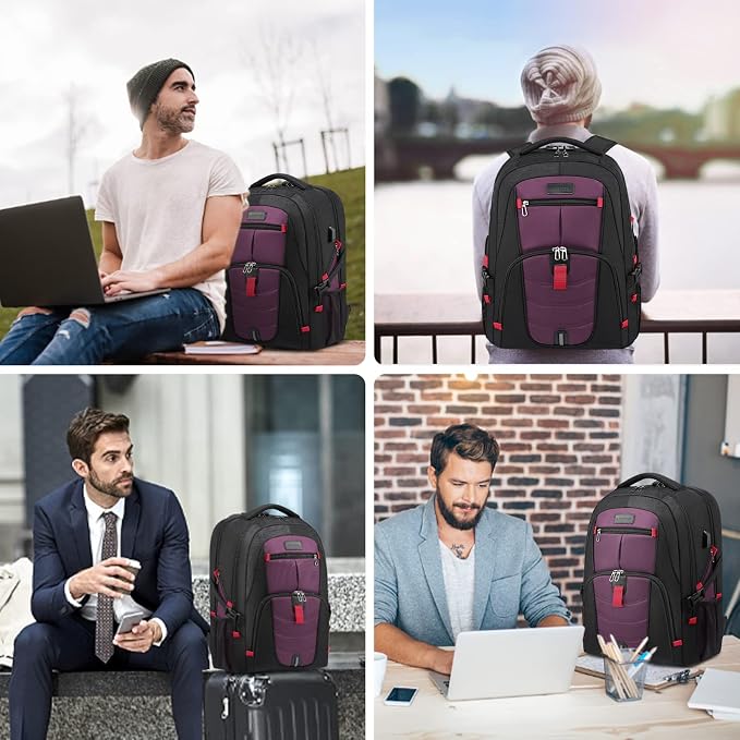 LOVEVOOK Travel Laptop Backpack Waterproof Anti Theft Backpack - Image 7