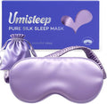 Umisleep 100% Pure Mulberry Silk Sleep Mask, 22 Momme 6A Soft Smooth Fibers by Umisleep
