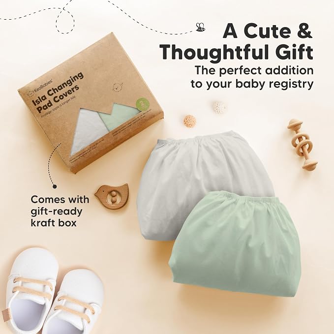 2-Pack Baby Changing Pad Covers - Image 9