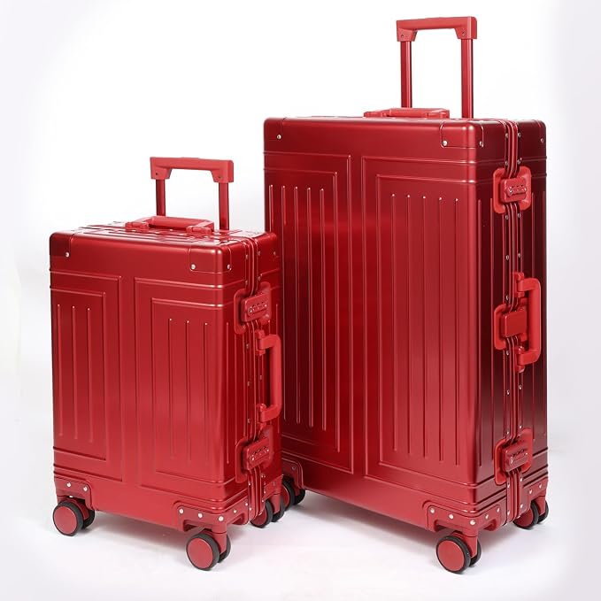 All Aluminum Carry On Luggage，Cut from Whole Aluminum Sheet，22x14x9 Airline - Image 6