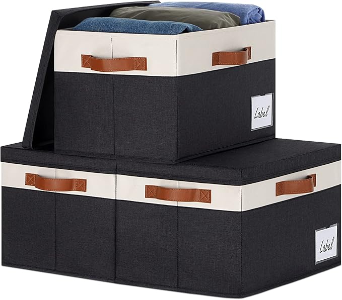 GhvyenntteS Extra Large Storage Bins by GhvyenntteS