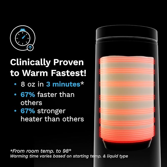 Baby Brezza SuperFast Portable Baby Bottle Warmer – 67% Faster - Image 2
