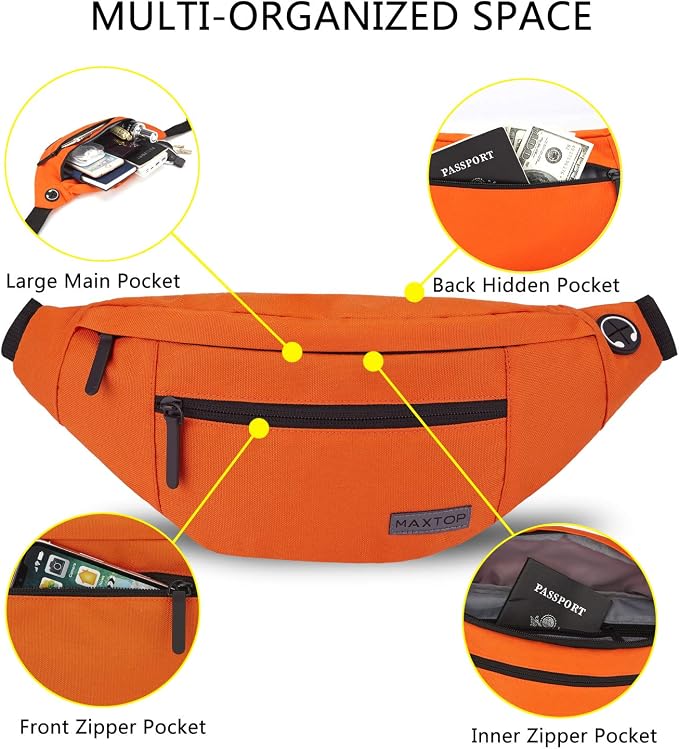 MAXTOP Large Crossbody Fanny Pack - Image 3