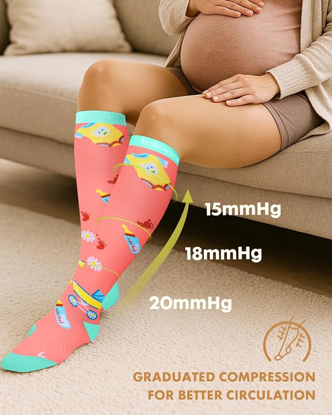 Thick Soft Cotton Compression Socks - Image 4
