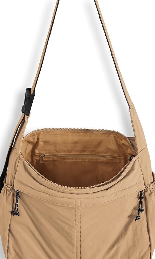 ODODOS 20L Crossbody Tote Bag Large Capacity Lightweight Hobo Shoulder Sling - Image 4