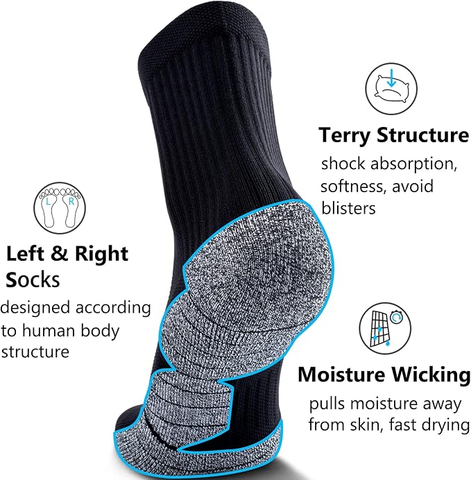 CWVLC Cushioned Compression Sport Quarter Socks - Image 4