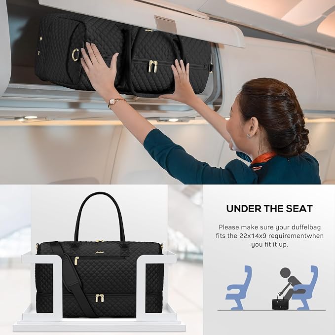 Travel Weekender Duffle Bag for Women - Image 8