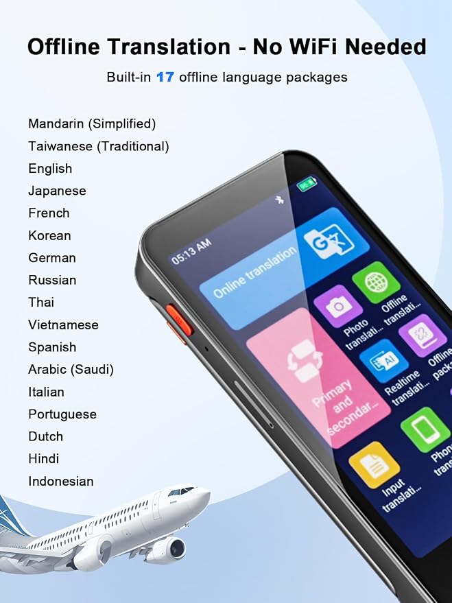 iTour Detachable Language Translator Device, Upgraded Instant Voice Translator - Image 6