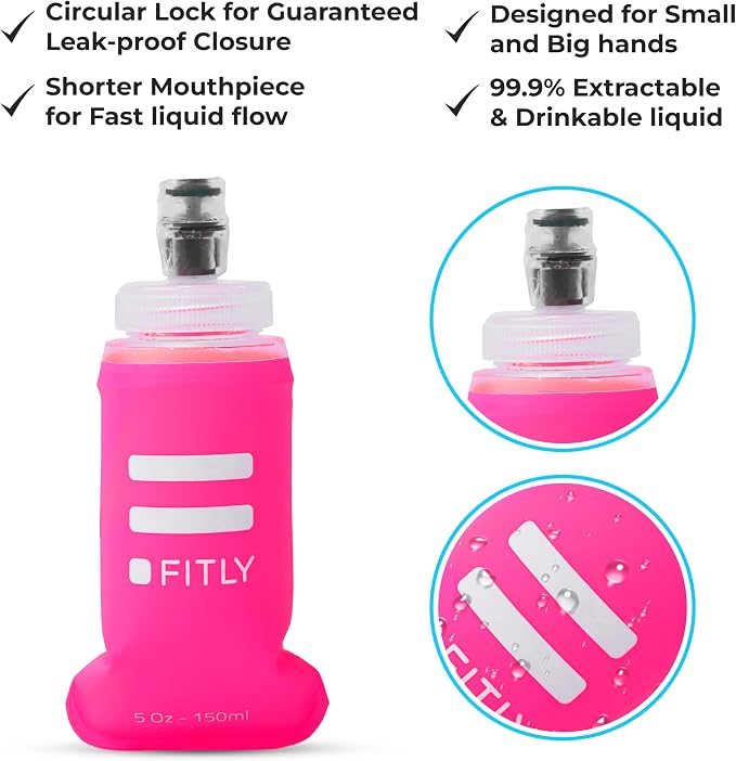 Soft Flask - Shrink As You Drink Soft Water Bottle - Image 2