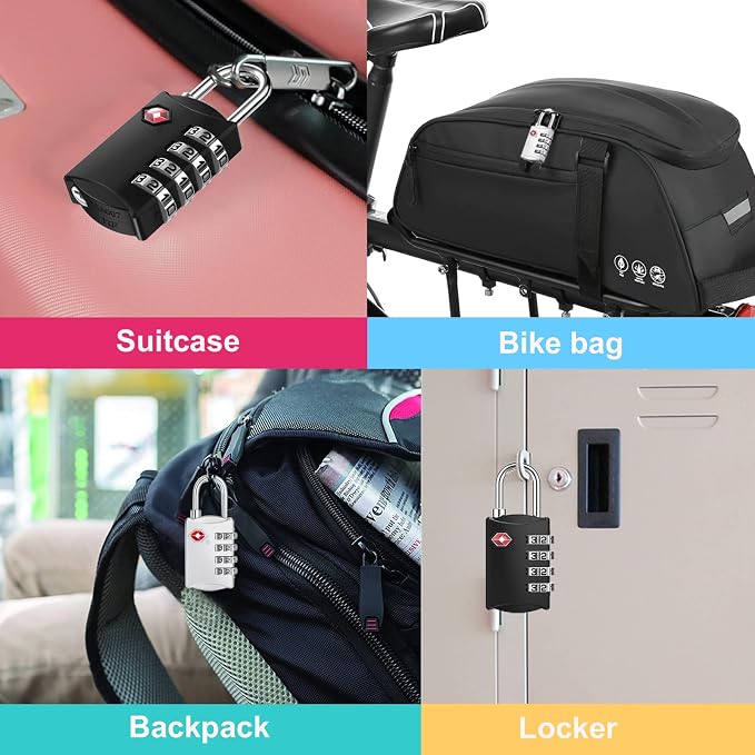 ZHEGE TSA Approved Luggage Lock - Image 6