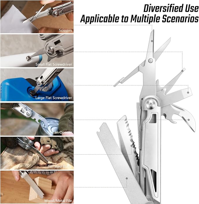 FLISSA Multitool, 16-in-1 Multitools - Image 6