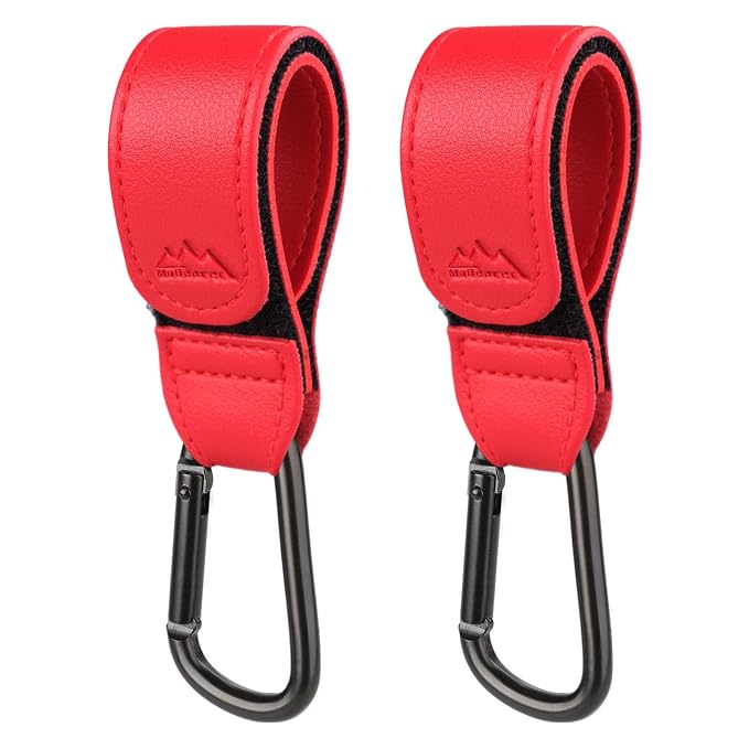 Baby Stroller Hooks Bag Hooks for Hanging Diaper Bags Multipurpose Hooks for by MoBearer