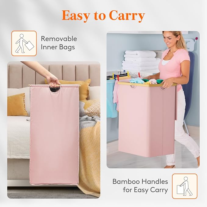 Lifewit 160L Double Laundry Hamper - Image 5