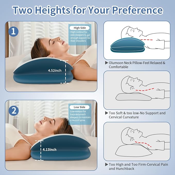 Cervical Neck Pillow for Pain Relief - Image 5