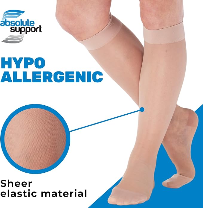 Made in USA - Sheer Compression Stockings - Image 3