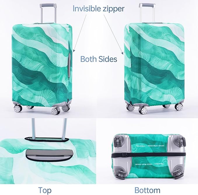 Travelkin Luggage Covers For Suitcase Tsa Approved, Suitcase Cover Protector - Image 2