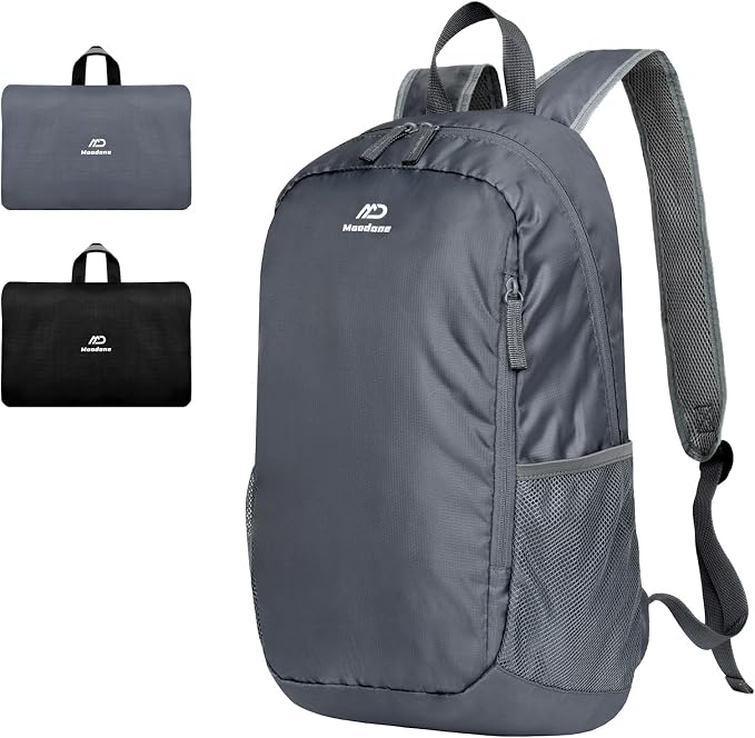 Lightweight Packable Backpack 30L, Light Foldable Backpacks Compact Folding by Unknown