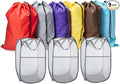 Pop Up Hampers 3 Pack with Extra Large Laundry Bags 6 Pack, Varied Colors by YETHAN