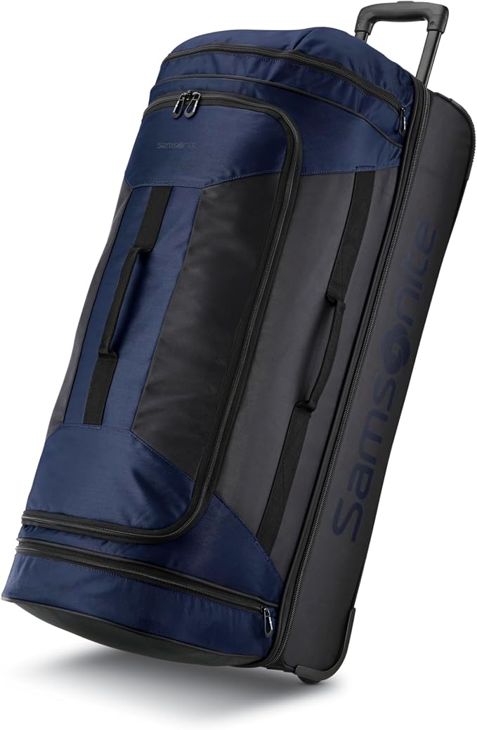 Samsonite Andante 2 Wheeled Duffel Bag – 32-Inch Durable Rolling Luggage by Samsonite