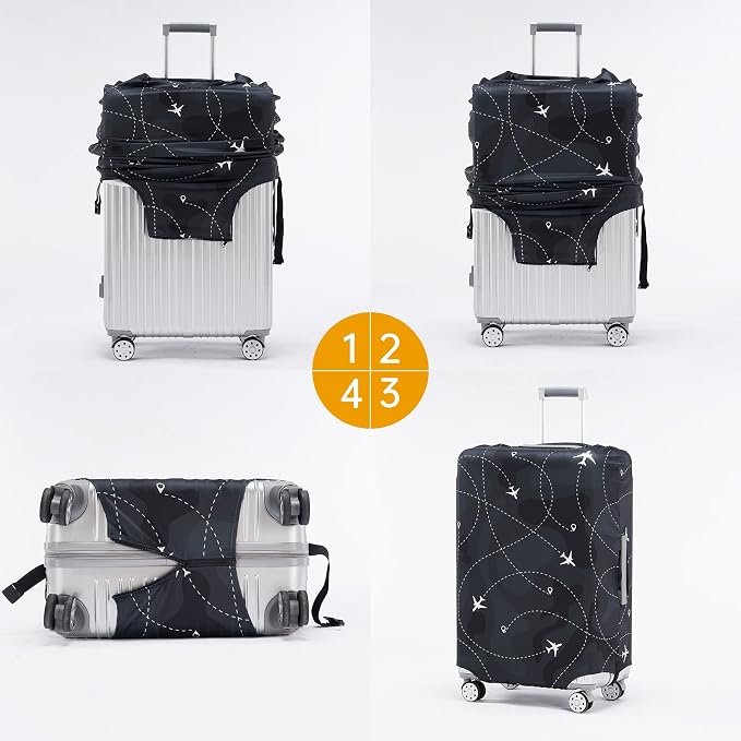Travelkin Luggage Covers For Suitcase Tsa Approved, Suitcase Cover Protector - Image 7