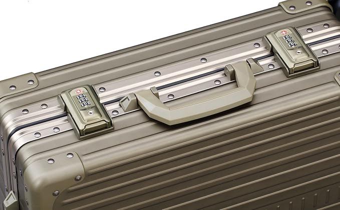 All Aluminum Lightweight Carry-On Luggage - Image 4