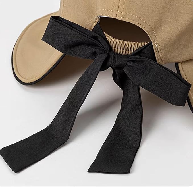 Wide Brim Hats for Woman Foldable Hats Sun Hats for Women uv Protection Bowknot - Image 4