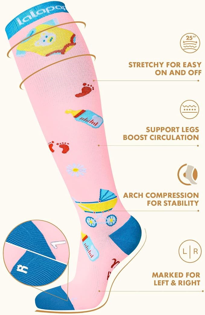 Thick Soft Cotton Compression Socks - Image 5