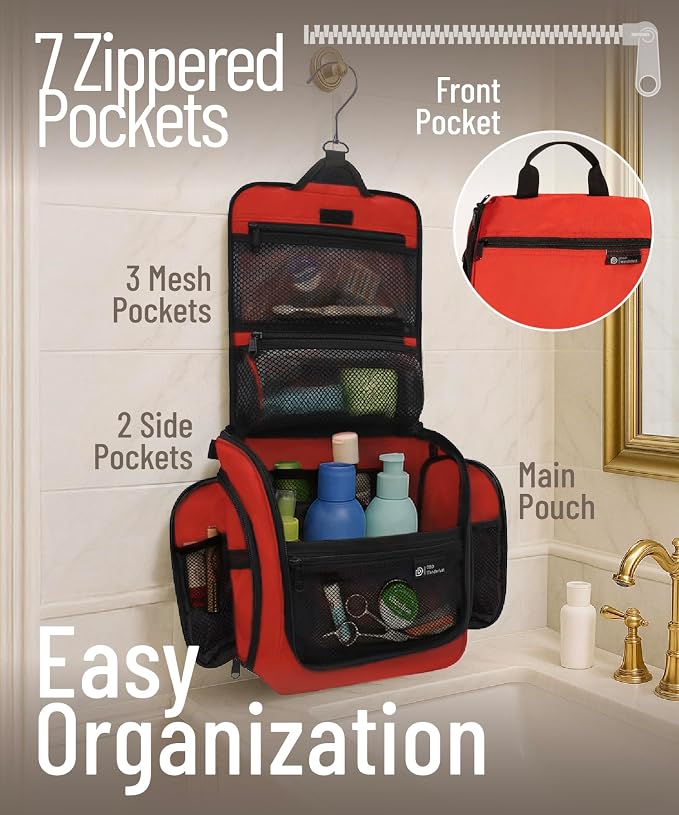 D&D Hanging Travel Toiletry Bag - Image 2