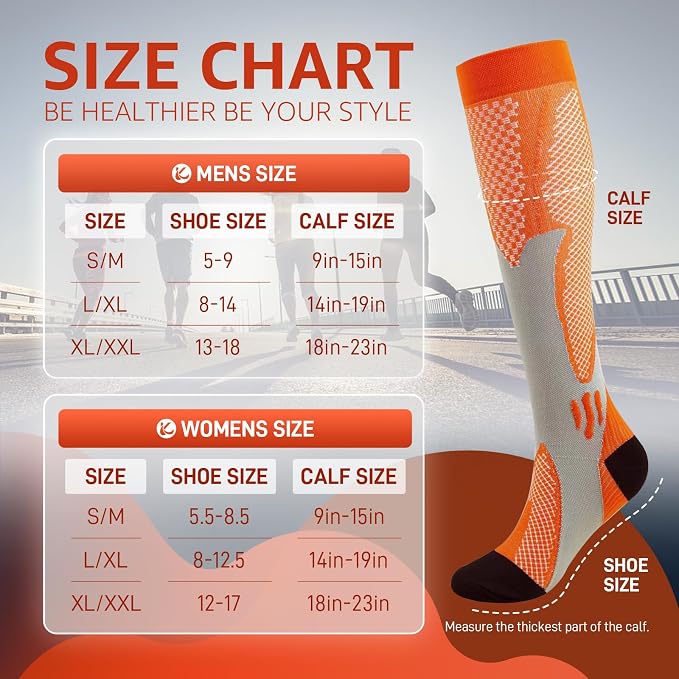 Kickticks 4 Pairs Compression Socks - Image 7