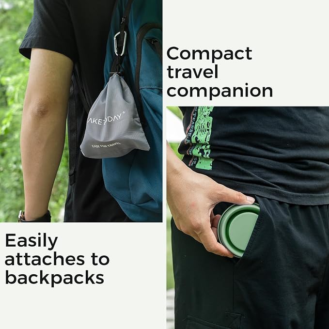 TakeToday 2PCS Collapsible Travel Cup - Image 5