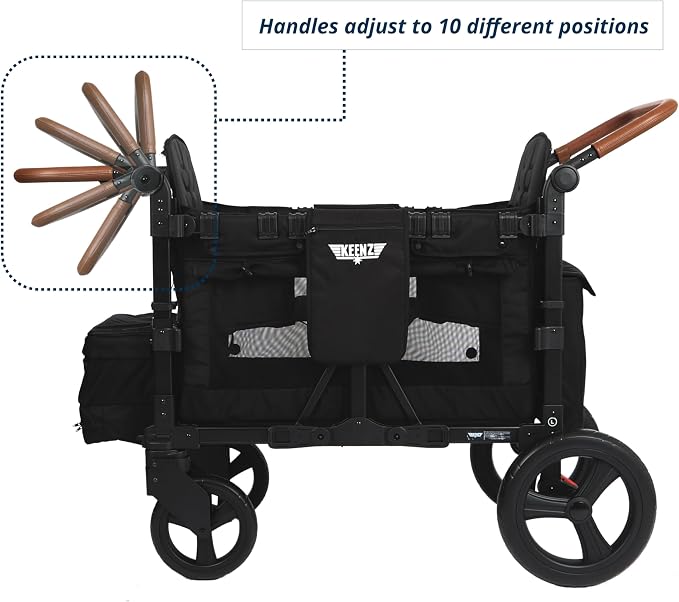 Keenz VYOO Stroller Wagon with Canopy - Image 9