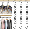 3 Pack Space Saving Hangers for Clothes, Heavy Duty 30Lbs Capacity Magic by Besslly