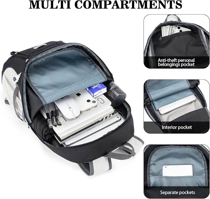 Hiking Backpack, Large 35L Travel Backpacks - Image 2