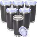 20 oz Tumbler with lid Double Wall Vacuum Insulated Tumblers Stainless Steel by Providethebestproducts