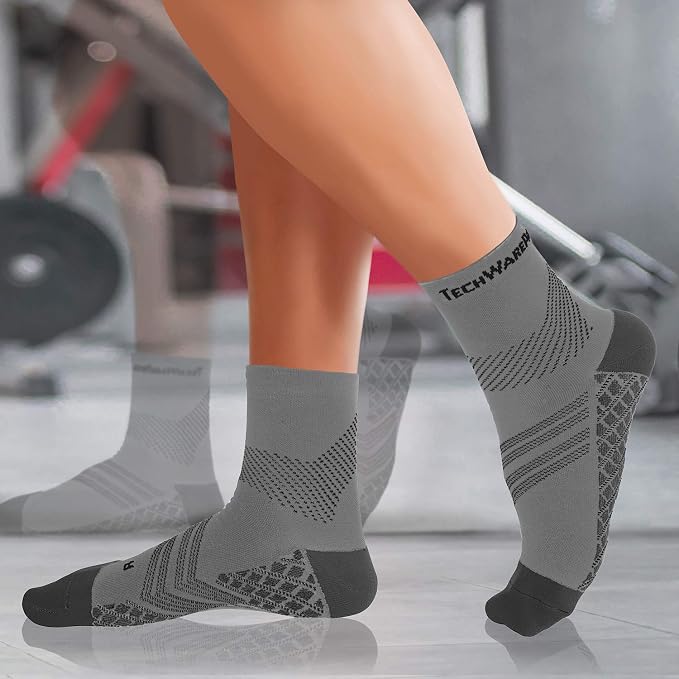 TechWare Pro Plantar Fasciitis Socks – Cushion Ankle Compression Socks Women & - Image 6